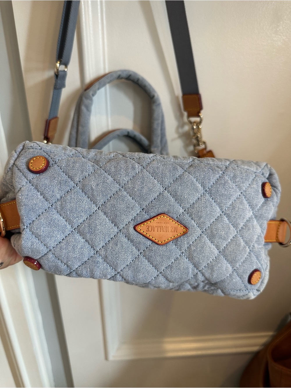 MZ WALLACE True Light Denim Quilted small
Sutton - Picture 10 of 13